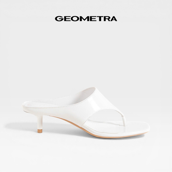 Dép xỏ ngón cao gót Berry Glow - WXN0125