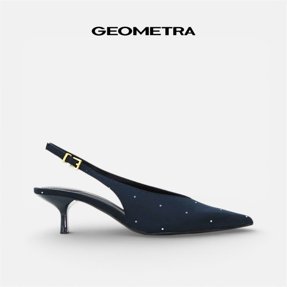 Giày cao gót Slingback Dark Sapphire - WSB0625
