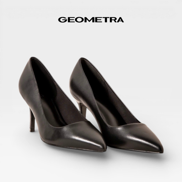 Giày cao gót bít mũi nhọn Raven Camellia