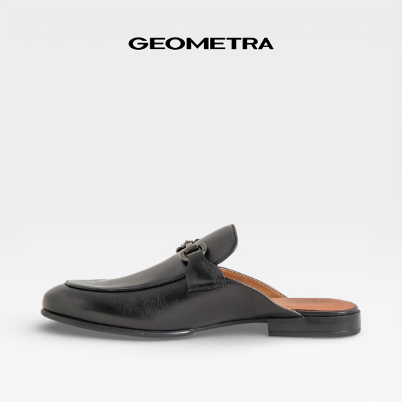 Giày sục Mule Leopard