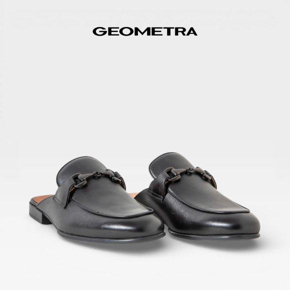 Giày sục Mule Leopard