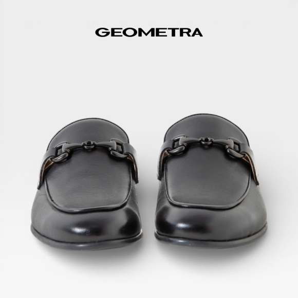 Giày sục Mule Leopard