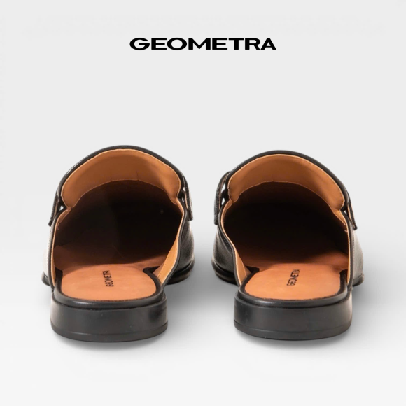 Giày sục Mule Leopard