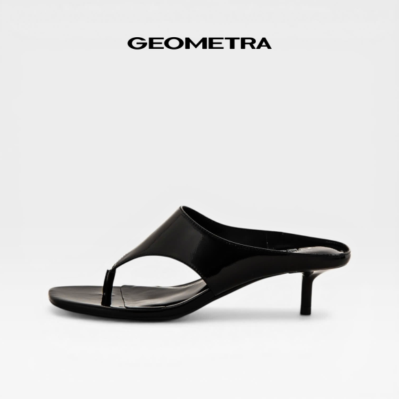 Dép xỏ ngón cao gót Berry Glow - WXN0125