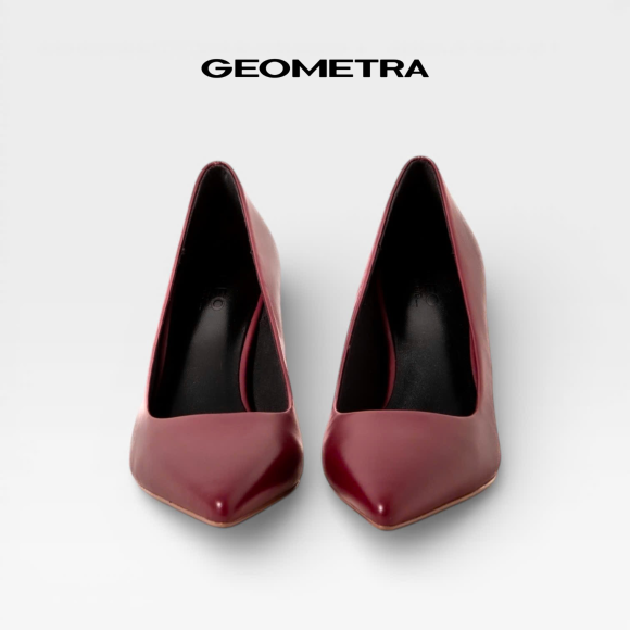 Giày cao gót bít mũi nhọn Raven Camellia