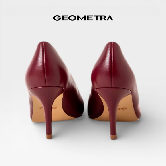 Giày cao gót bít mũi nhọn Raven Camellia