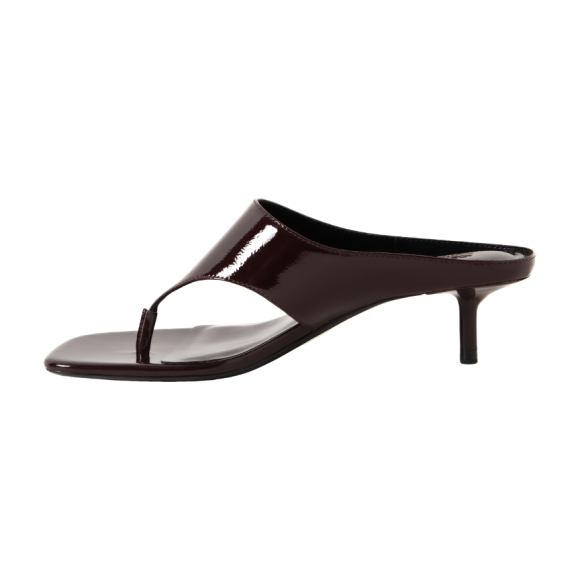 Dép xỏ ngón cao gót Berry Glow - WXN0125