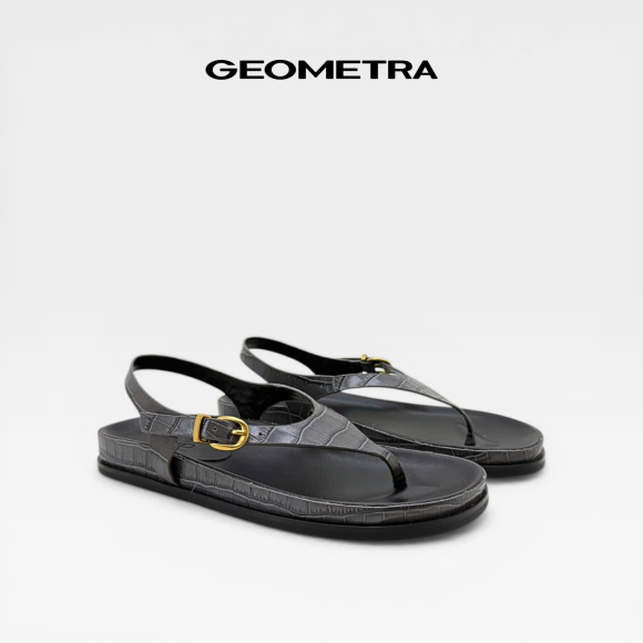 Sandals xỏ ngón Leopard Stride