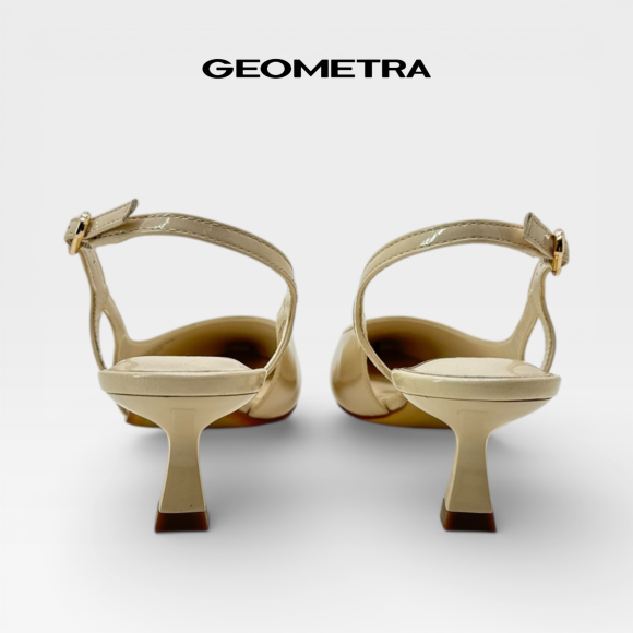 Giày Slingback Burnt Ruby