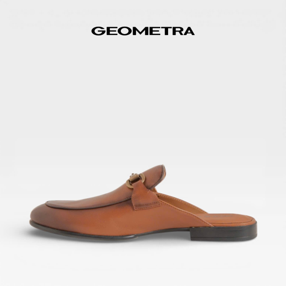 Giày sục Mule Leopard