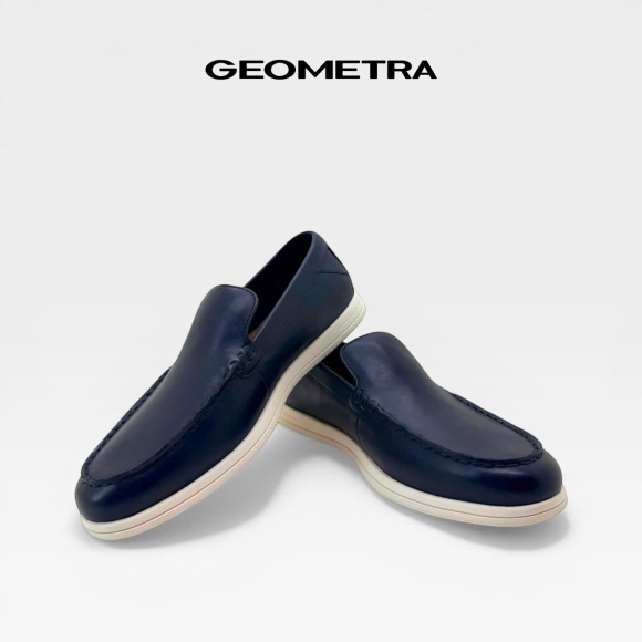 Giày lười nam moccasin MCS006 - GEOMETRA