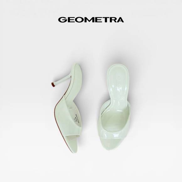 Dép cao gót hở mũi Peep Toe WDC0225 - GEOMETRA