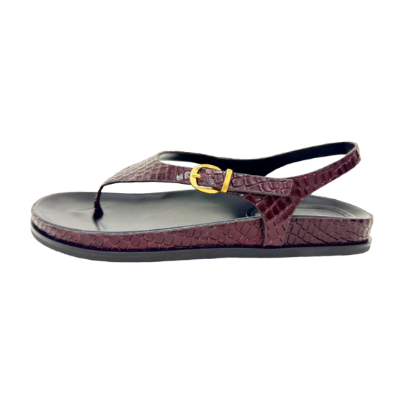 Dép Sandals Autumn Plum Croc